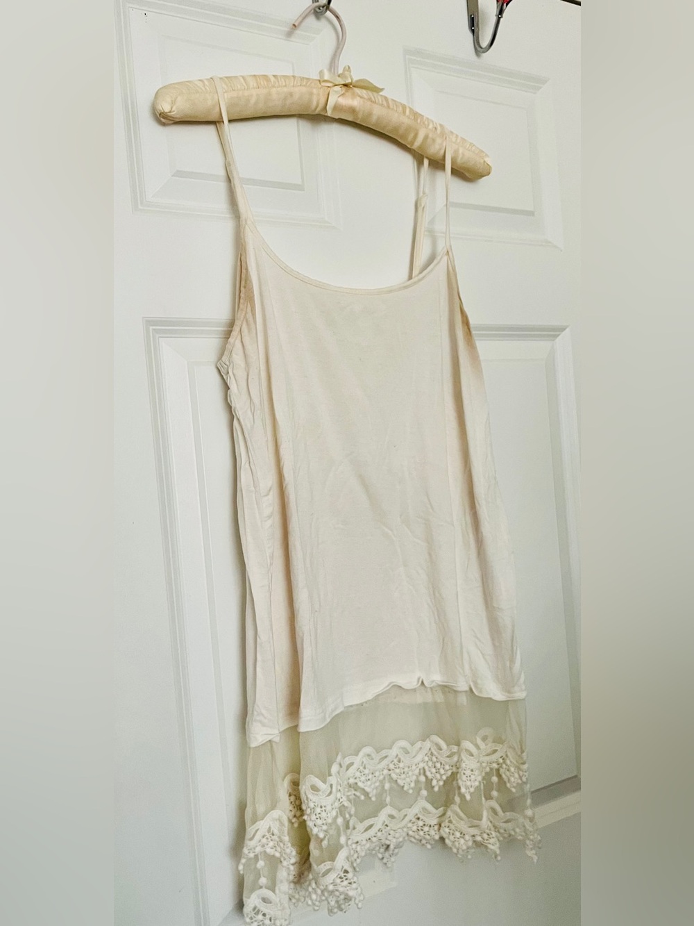 Grace & Lace Cream Lace-Trim Top Extender Free with Purchase
